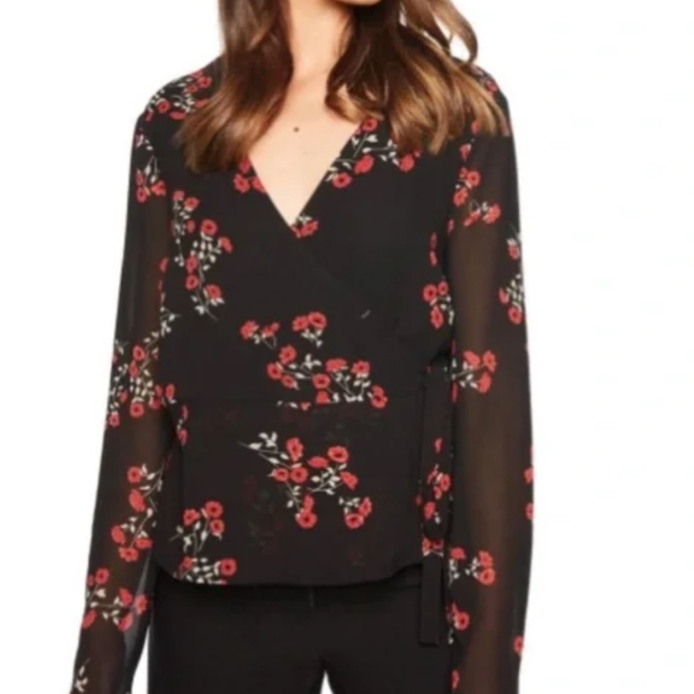 NWT Bardot Peplum Blouse